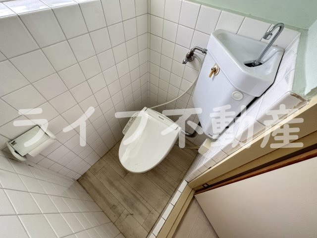 菱屋西ハウスのトイレ|コンパクトで使いやすいトイレです