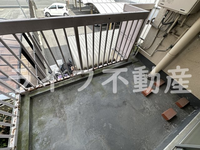 菱屋西ハウスのバルコニー|落ち着いた時間を過ごせるバルコニーです