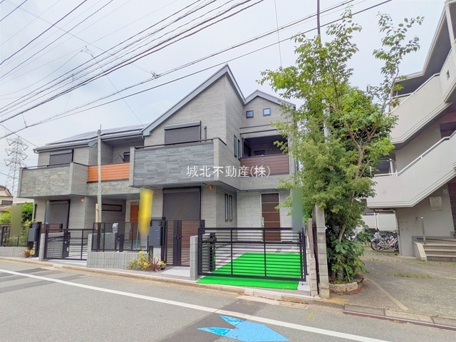 杉並区宮前4丁目 全2棟 B号棟の外観|堂々完成につきご内覧いただけます♪