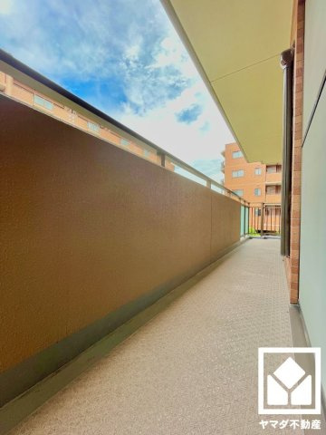 パデシオン宇治伊勢田２番館のバルコニー