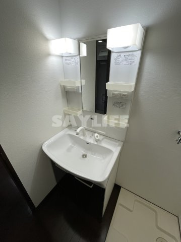 大阪市東成区中本３丁目の賃貸マンションの独立洗面台