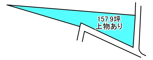 上原1丁目　売土地の区画図