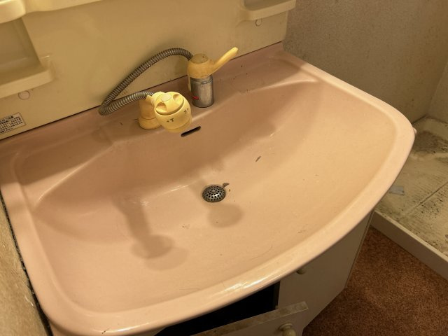 岡崎市福岡町の独立洗面台