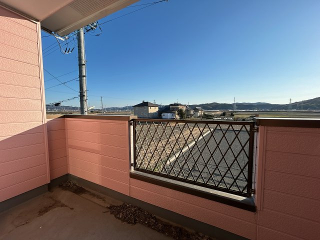 岡崎市福岡町のバルコニー