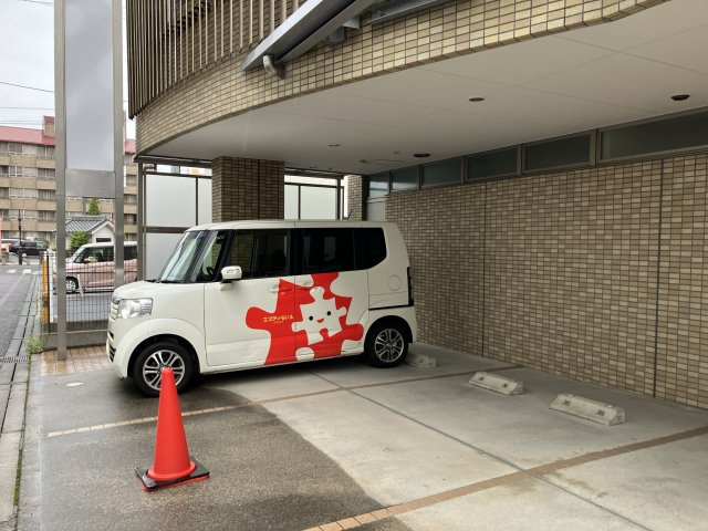 広小路町貸事務所の駐車場