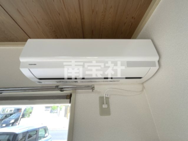 【設備】 | 新品のエアコン付き！