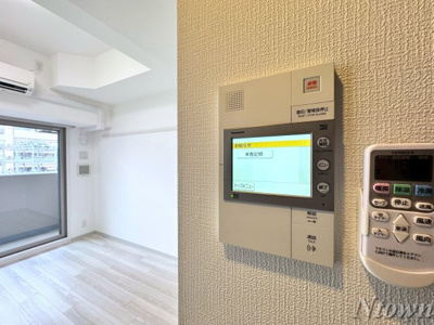 【セキュリティ】 | エステムコート名古屋新栄アクシス | モニター付きインターフォンです