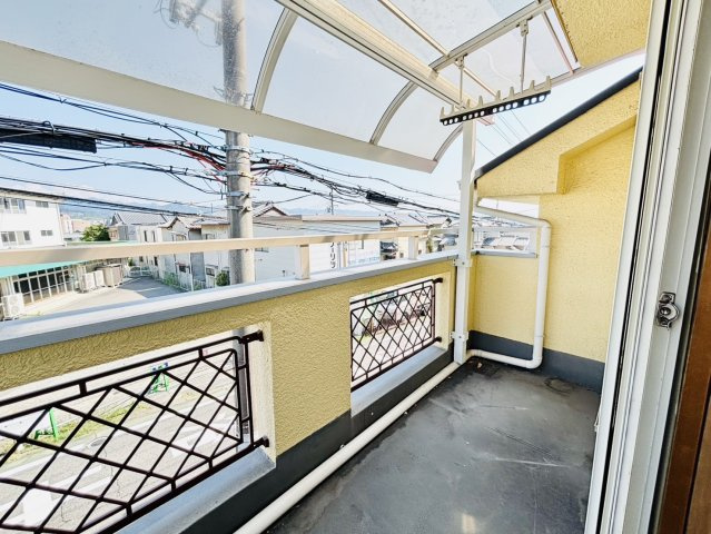 熊取町桜が丘1丁目　中古戸建のバルコニー