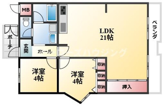 【間取り】 | 朝日プラザ東豊中
