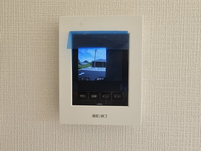 中津川市駒場第４の防犯設備|モニター付きインターホン