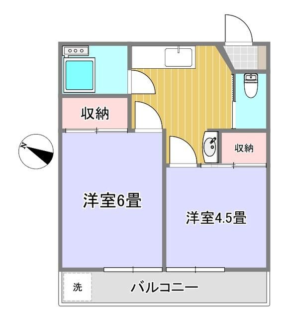 清瀬市中里３丁目のアパート