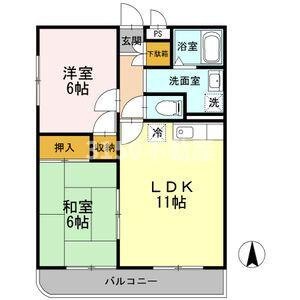 コアロードⅠの間取り