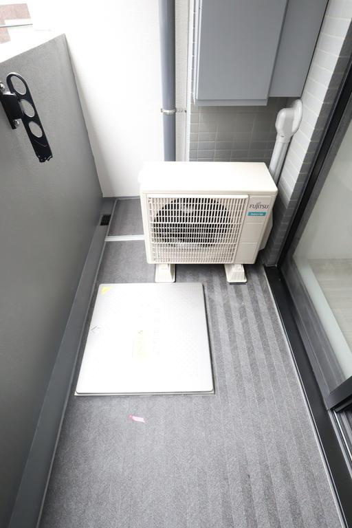 大阪市城東区蒲生２丁目の賃貸マンションのバルコニー