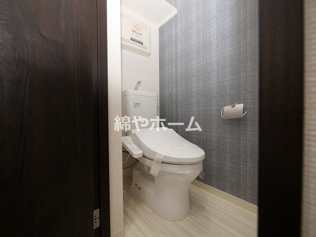 フジパレス我孫子前駅西Ⅱ番館のトイレ|コンパクトで使いやすいトイレです