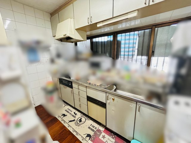 南城市大里稲嶺土地付き戸建てのキッチン