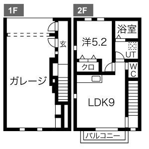 稲城市坂浜の倉庫の間取り
