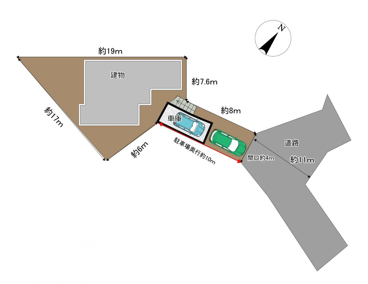 岡崎市欠町の区画図