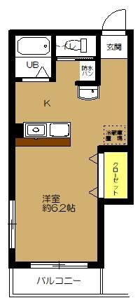 登美屋ビルの間取り