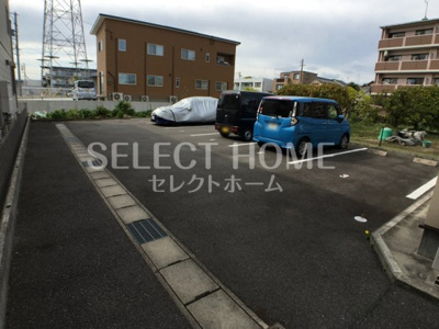 【駐車場】 | シャンティつかもとA | カースペースがあります