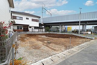 小田 原市中里　売地　ダイナシティ徒歩圏！の前面道路含む現地写真