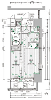 【間取り】 | エスリード新大阪ザ・マーク