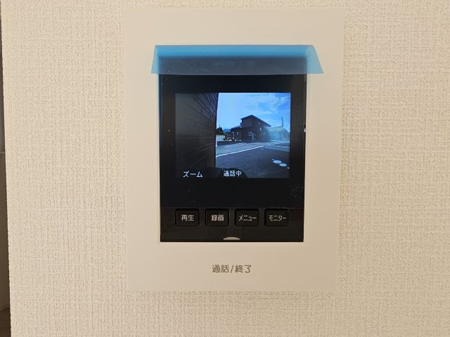 中津川市駒場第４の防犯設備|モニター付きインターホン