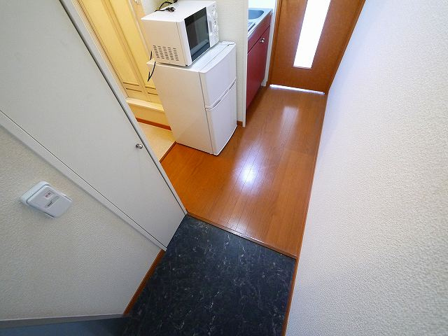 レオパレスくれーる大安寺の玄関|ゆったりとした玄関です