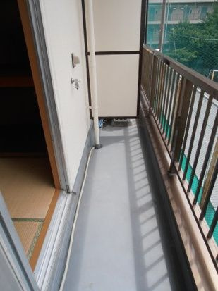 伊藤マンションのバルコニー