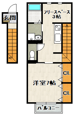 Clair Blancの間取り