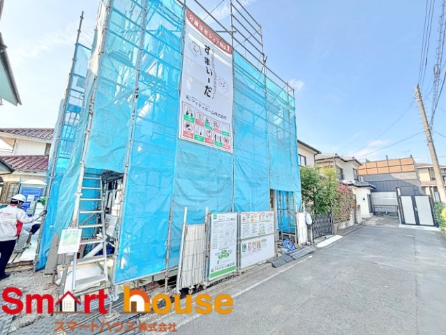 相模原市緑区下九沢　新築１棟の前面道路含む現地写真