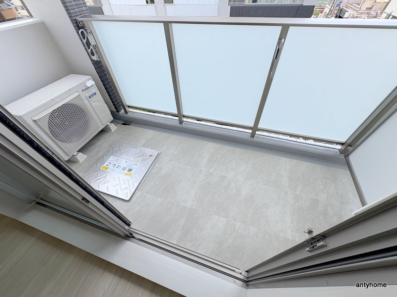 エクレレメディコ天六　仲介手数料無料のバルコニー