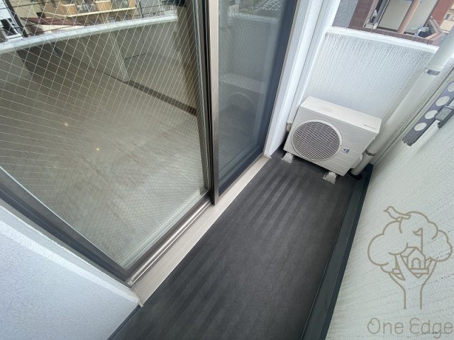 ONLYONE天六のバルコニー