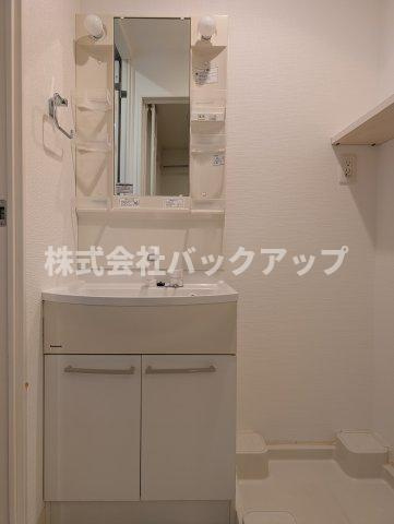 エンクレスト天神MERSⅡの洗面所