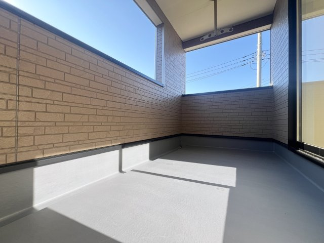 武蔵村山本町3丁目　新築戸建て全6棟のバルコニー