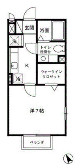 【間取り】 | ハイツシャネル