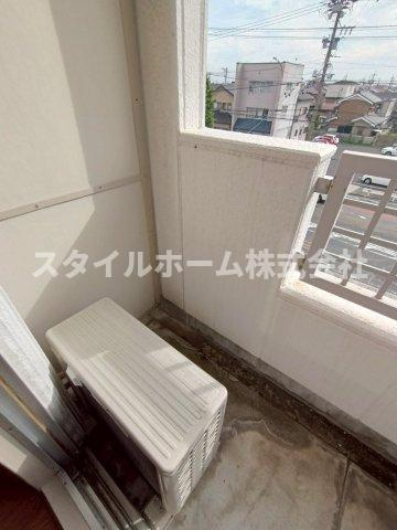 ホワイトビラハヤシのバルコニー