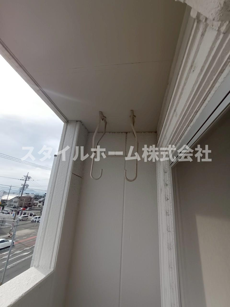 ホワイトビラハヤシのバルコニー