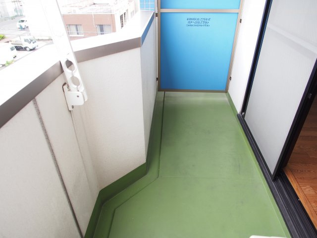 ボアドゥブルーのバルコニー