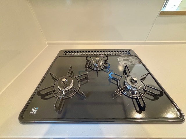 久留米市合川町5期　全2棟のその他|料理好きにはたまらないガスコンロ♪お手入れ楽々仕様です！