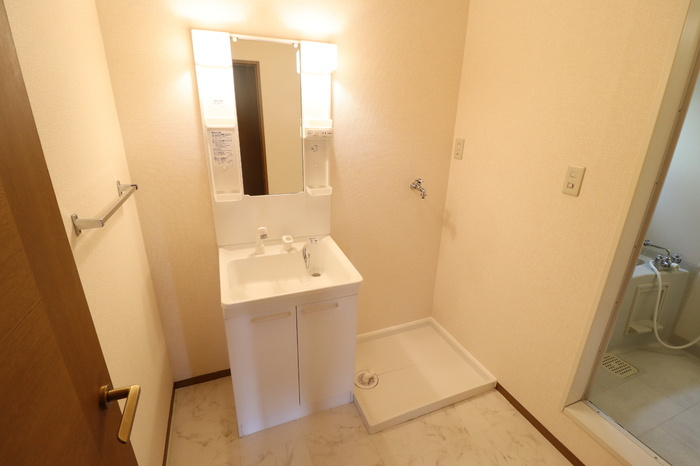 エバーグリーン　Aの洗面所