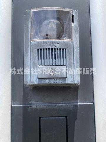 中小阪3丁目中古戸建の防犯設備|モニター付きインターホンがあり女性やお子様にも安心です！