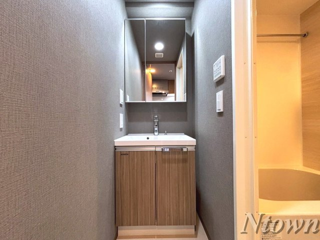【独立洗面台】 | エステムコート名古屋新栄Ⅵ アートテラス | 独立洗面台、朝の身支度には欠かせません