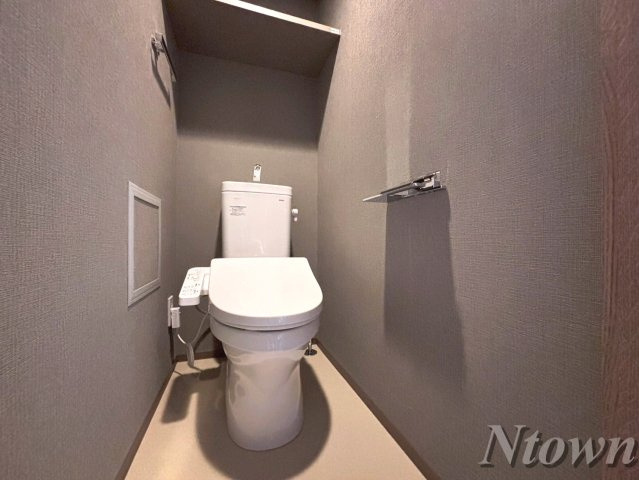 【トイレ】 | エステムコート名古屋新栄Ⅵ アートテラス | 清潔感のあるトイレです