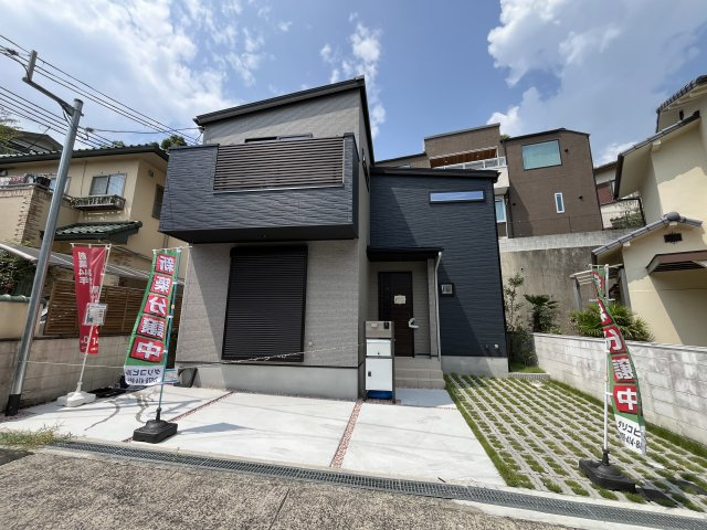 「神戸市東灘区新築一戸建」東灘区岡本の外観|外観は落ち着いています