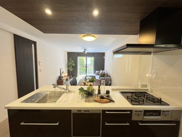 「神戸市東灘区新築一戸建」東灘区岡本のキッチン|きれいなキッチンです