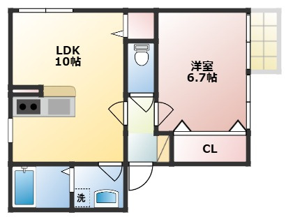 【間取り】 | ネオハイムＡ