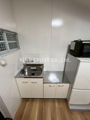 笹田マンションのキッチン|お料理しやすいキッチンです