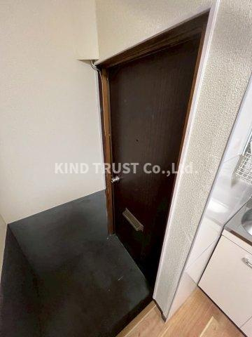 笹田マンションの玄関|落ち着いた玄関です