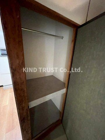 笹田マンションの収納|収納のためのスペースです