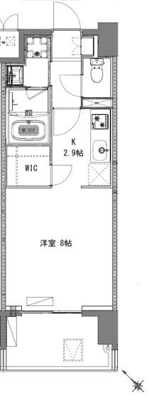 【間取り】 | Maison de R 東比恵 | 現況優先。